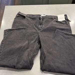 Abercrombie & Fitch Dark Gray Straight Jeans